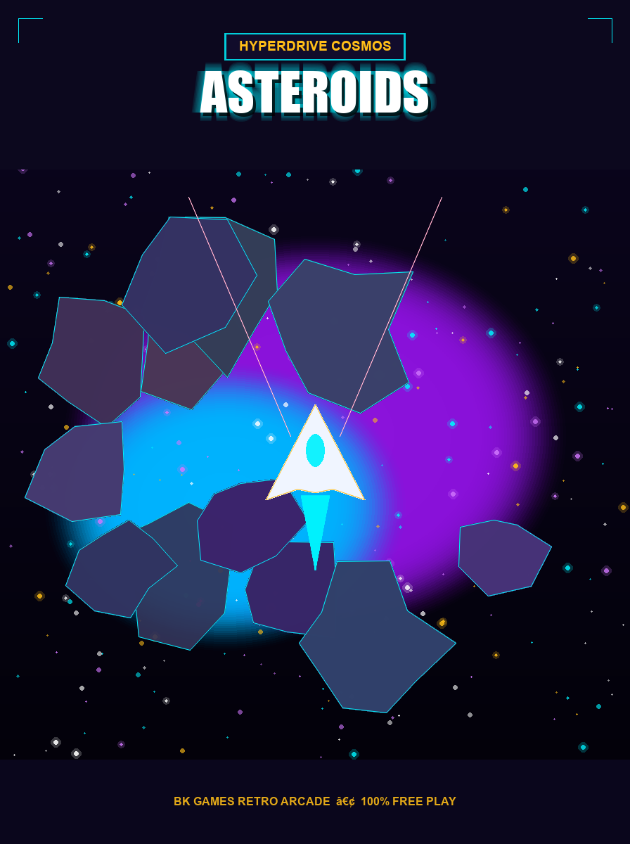 Asteroids Hyperdrive Cosmos