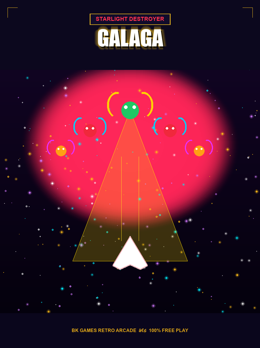 Galaga Starlight Destroyer