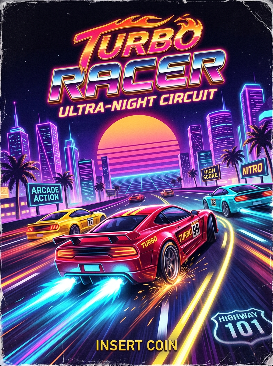 Retro Highway Turbo Racer