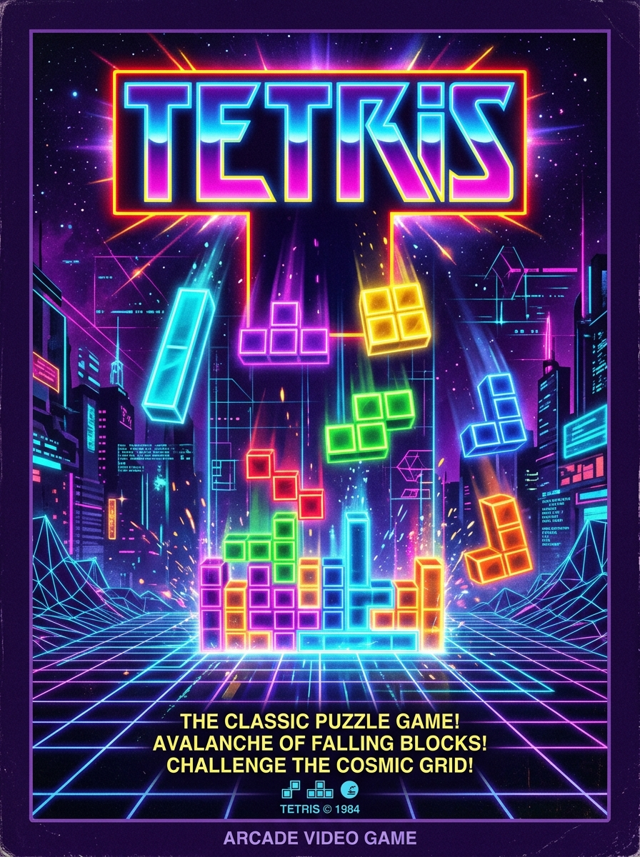 Cyber Tetris Block Master